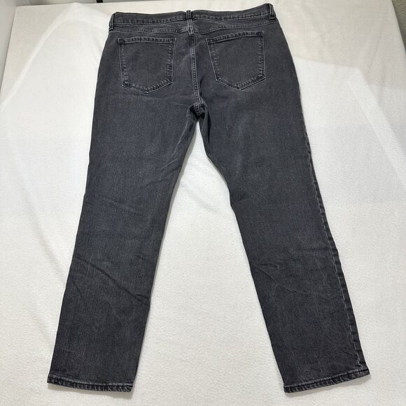 Old Navy Boyfriend Women's 14 Mid Rise Jeans Gray Denim 26" Inseam - Picture 9 of 16